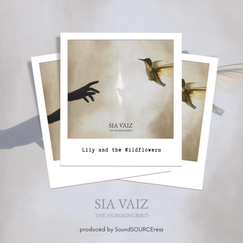The Hummingbird (single)
Artist: Sia Vaiz
Release date: Oct 31st 2025
Production, mixing, recording, violins: Claudia Fisecker-Heidegger
Mastering: Nick Lewis, Old Cottage Audio